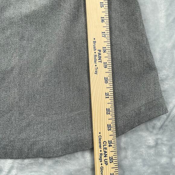 Cuddl Duds Scrub Top Womens XS Heather Gray Split Neck Short Sleeve ClimateRight - Picture 6 of 15